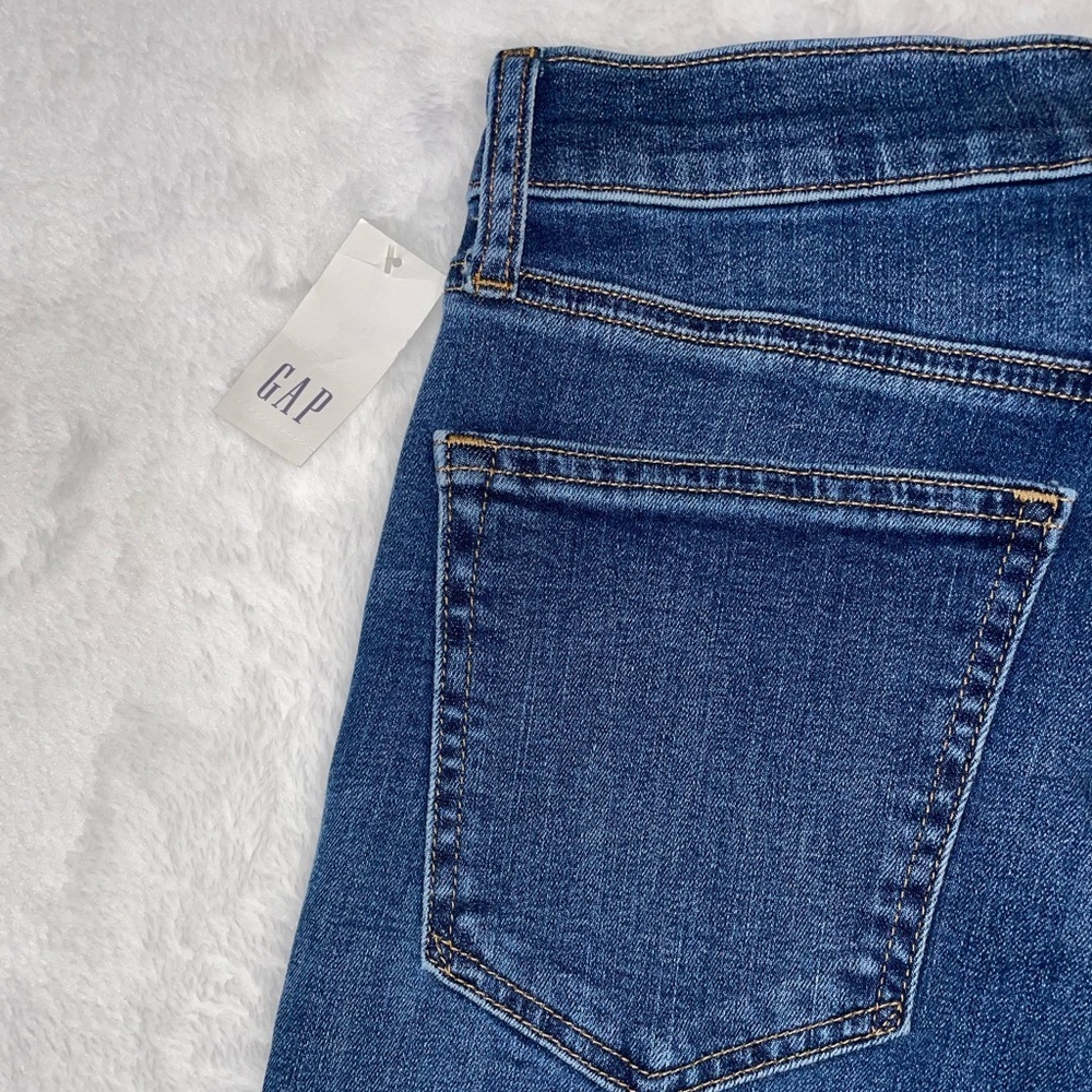 NWT Gap Long Skinny High Rise Stretch Denim Jeans Size 28 - Picture 11 of 11
